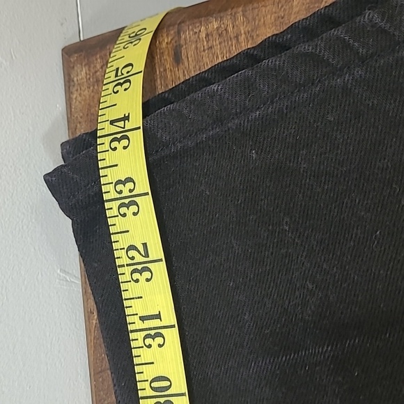 EUC Vintage Rockies Jean Women's sz 30L Slim Black High Rise Boot Cut Denim Jean - Picture 10 of 10
